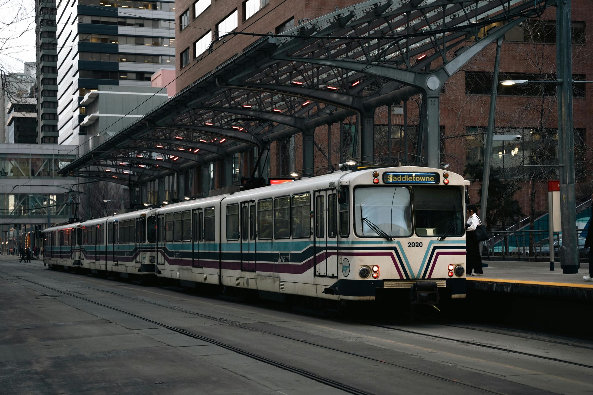 Train Station Background